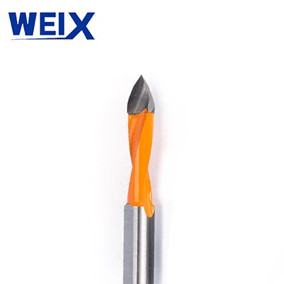 WEIX High-Performance Carbide Tipped Dowel Throughing-Hole Boring Bit For Machine Drilling