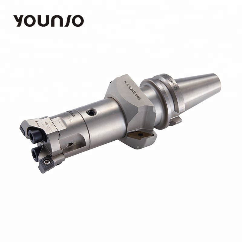 AccKee high precision indexable twin-cutter rough micro automatic boring head CKB6-TWN6890-75 with chuck
