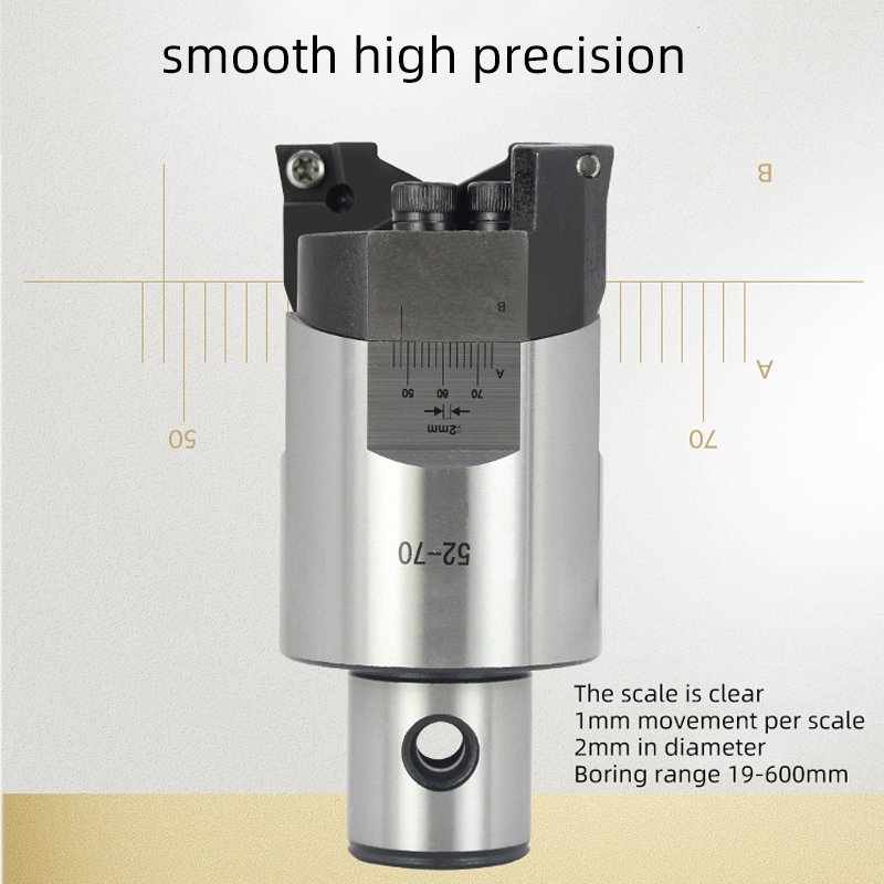 Spot Mounted LBK Series Boring Tools Handle Adjustable Double Edge Sawtooth Rough Boring Head CNC Machining Center Boring Bar