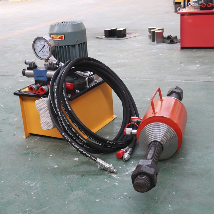 electric-hydraulic press boring and pressing bushing machine excavator chain pressing and sleeve pressing integrated machine