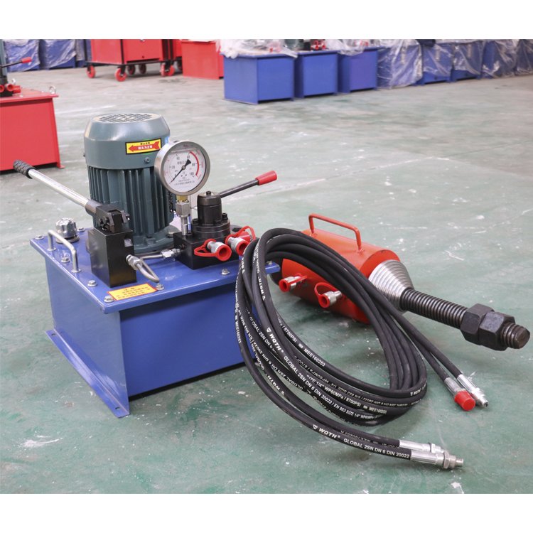 electric-hydraulic press boring and pressing bushing machine excavator chain pressing and sleeve pressing integrated machine