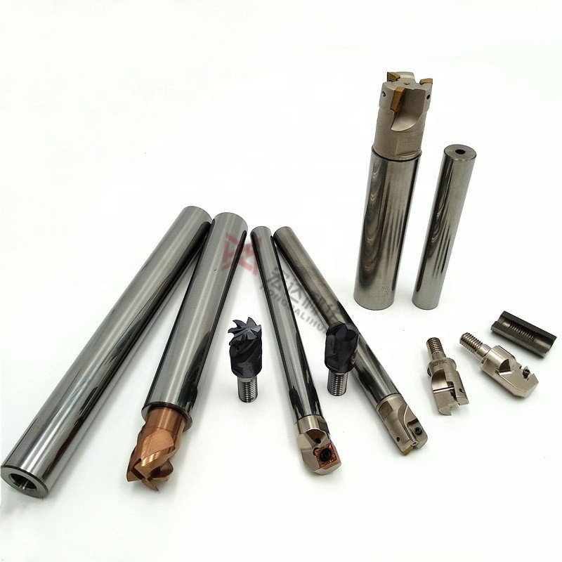 Tungsten Carbide deep hole boring head rifling tools solide alloy cemented head boring Bar for cutting tools