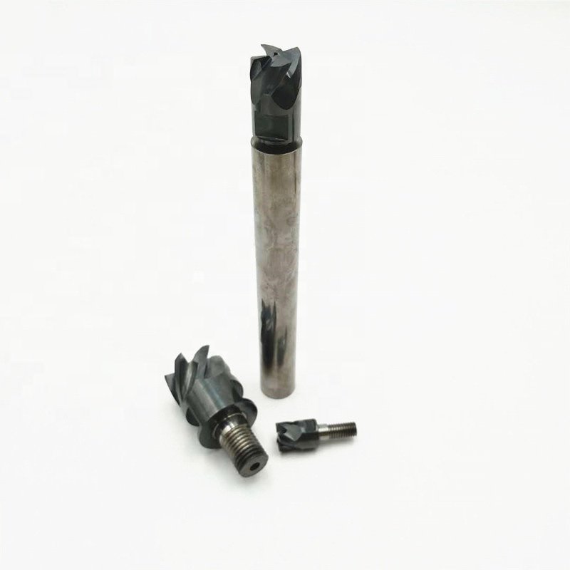 Tungsten Carbide deep hole boring head rifling tools solide alloy cemented head boring Bar for cutting tools