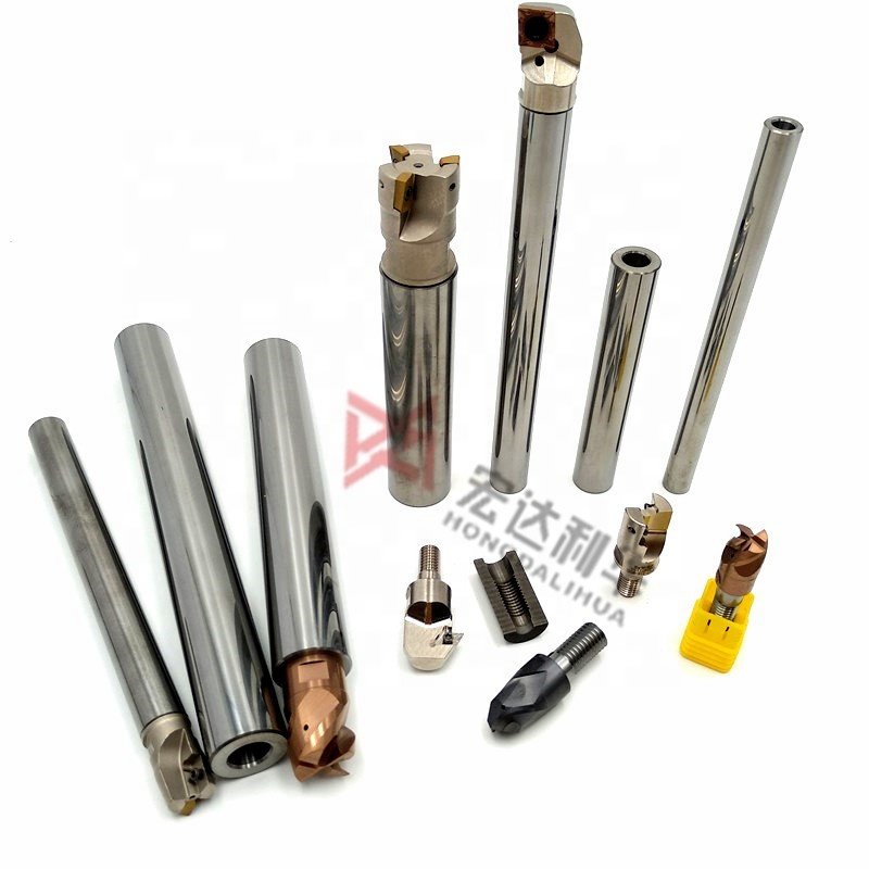 Tungsten Carbide deep hole boring head rifling tools solide alloy cemented head boring Bar for cutting tools