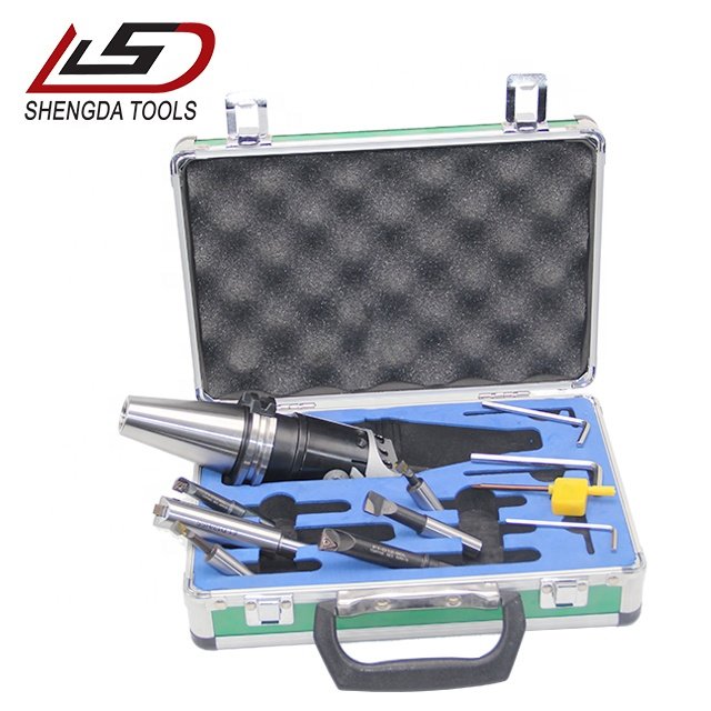 Hot sales High accuracy type F1 boring head BT40 micro boring head set of cnc machine tool accessories