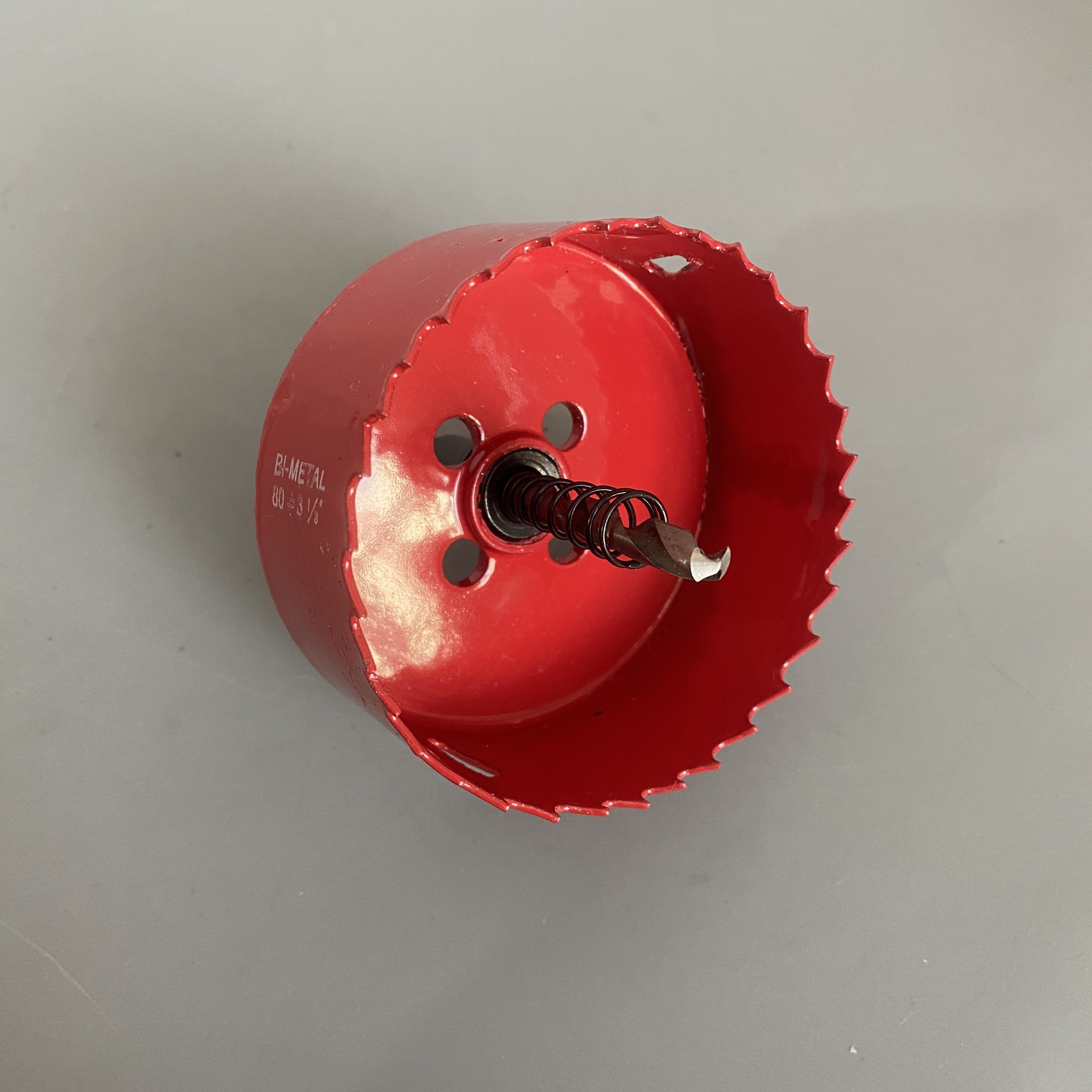80mm Hole Saw Drill Bit Hole Cutter with Arbor for Wood and Metal LMA-14