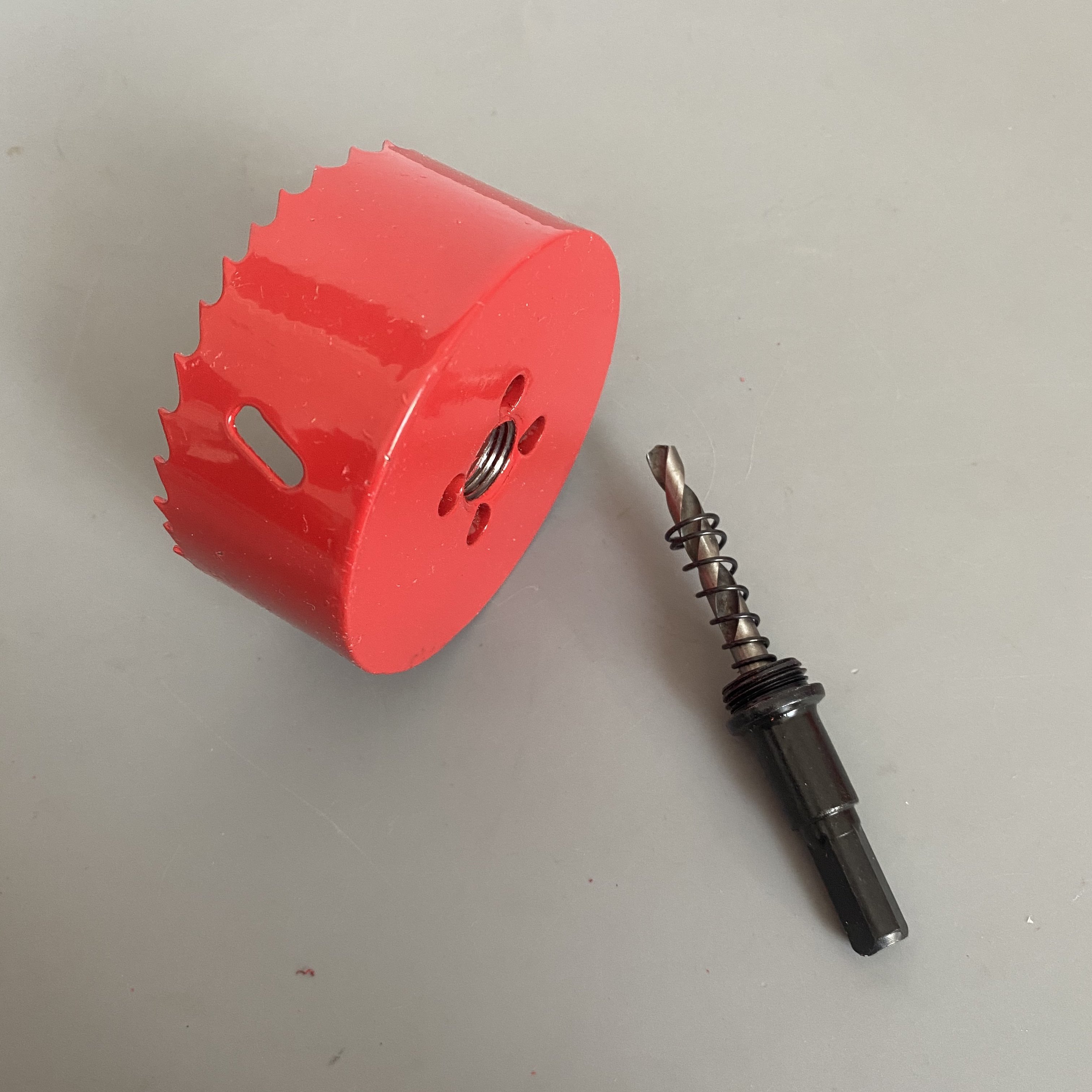 80mm Hole Saw Drill Bit Hole Cutter with Arbor for Wood and Metal LMA-14