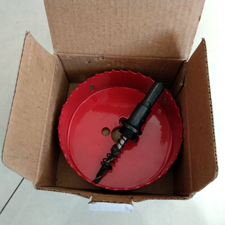 80mm Hole Saw Drill Bit Hole Cutter with Arbor for Wood and Metal LMA-14