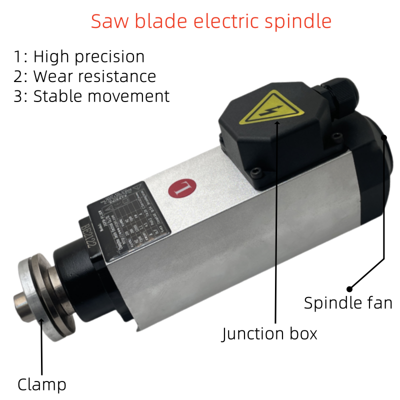 High speed 12000rpm woodworking lathe 1.1KW poweredge sealing spindle motor cnc motor spindle with