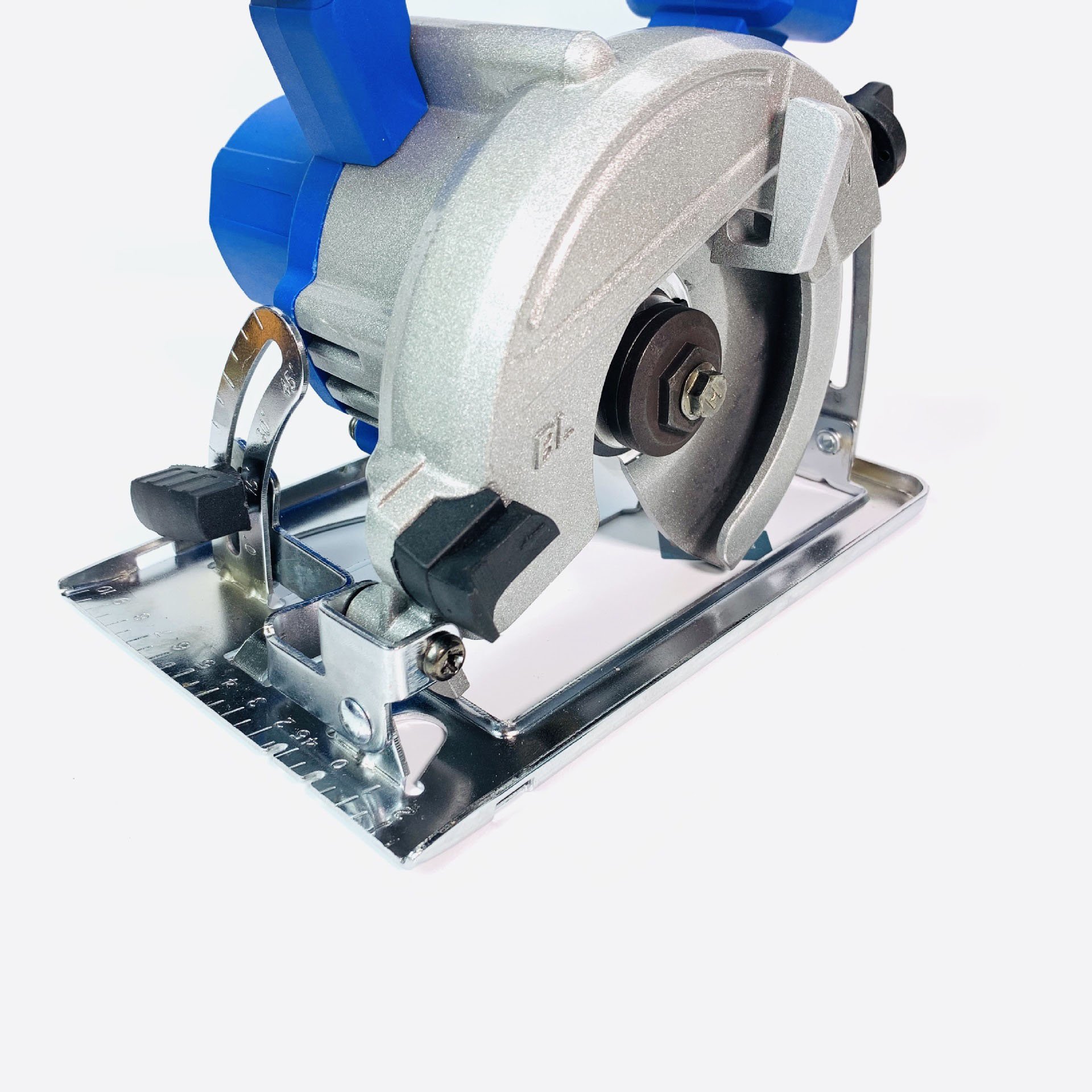 5 inch Brushless Lithium Electric Circular Saw Rechargeable Cordless Circular Saws Portable Cutting Tools Machine Dark Blue C01