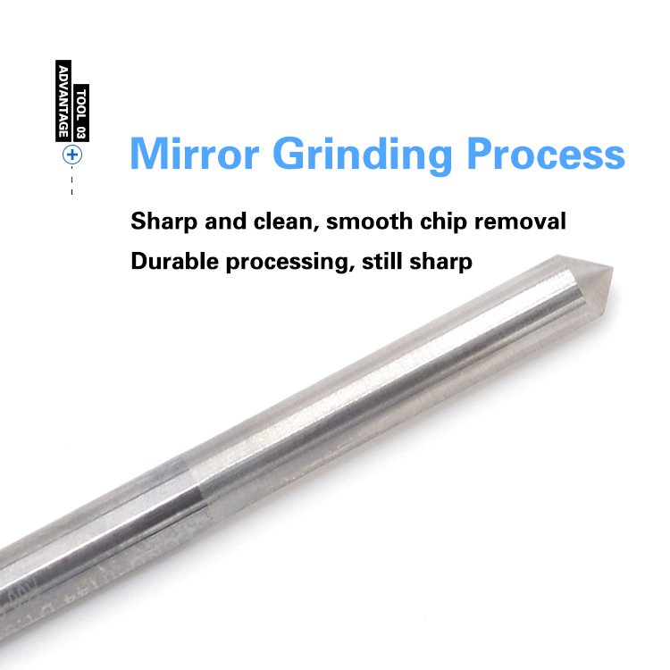 4mm Flat bottom Engraving Bit CNC solid carbide engraving bit,woodworking router bit,PVC,MDF,acrylic,end mill