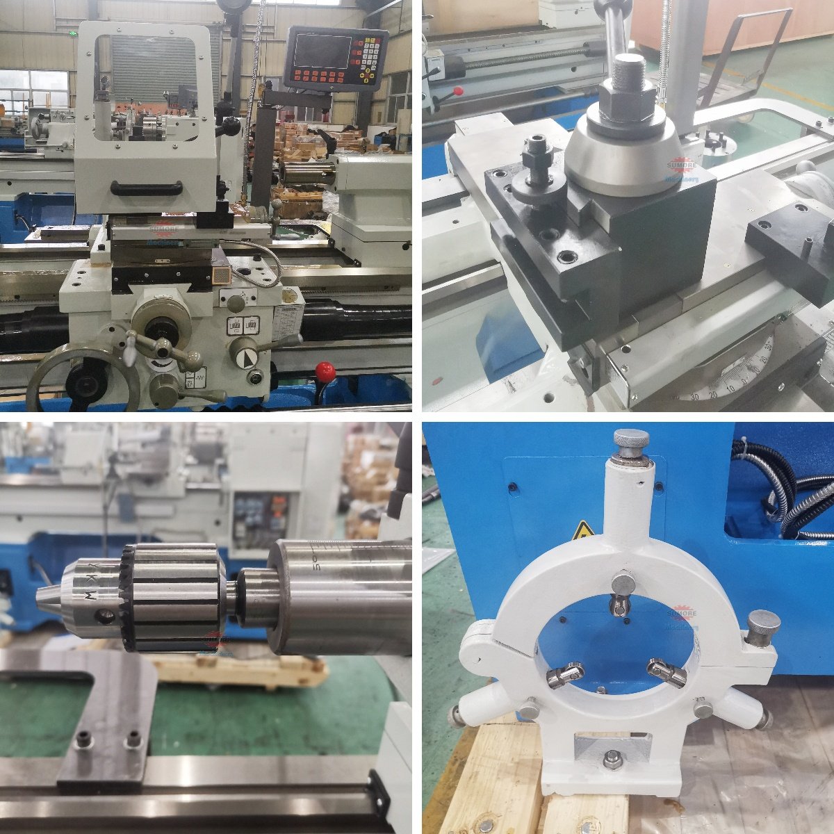 SUMORE Cheapest 2000mm Metal Lathe Machine C6241 C6246 Spindle bore 82mm or 105mm horizontal mechanical lathe machine price