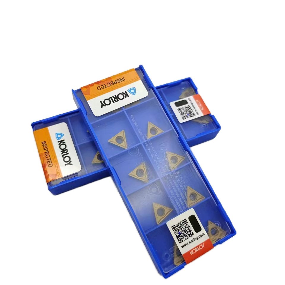 Korloys Original 100% South Korea CNC Lathe Insert TCMT090204-C25 Series Full Boring Internal Turning Tool with PVD/CVD Coating