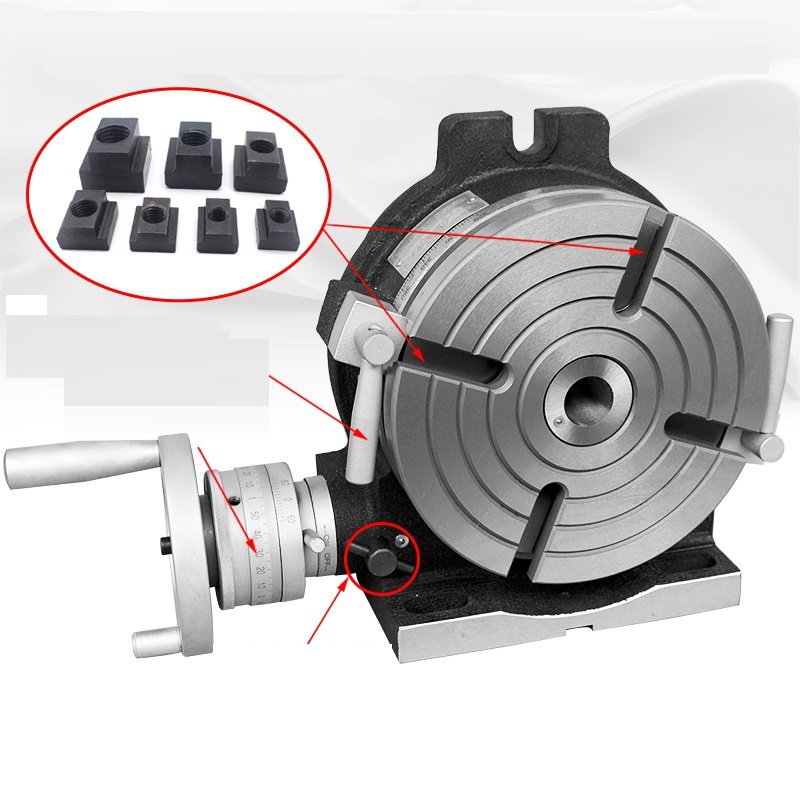 4INCH 110MM CNC Cutting Tool Precision ertical/horizontal double-duty l TSL Rotary Indexing Table