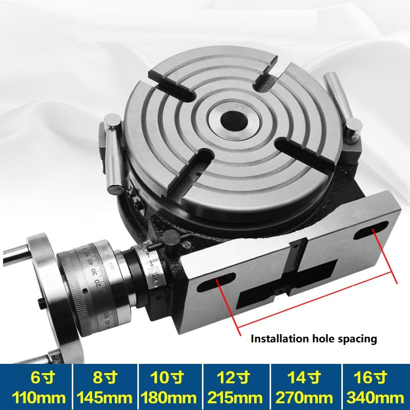 4INCH 110MM CNC Cutting Tool Precision ertical/horizontal double-duty l TSL Rotary Indexing Table