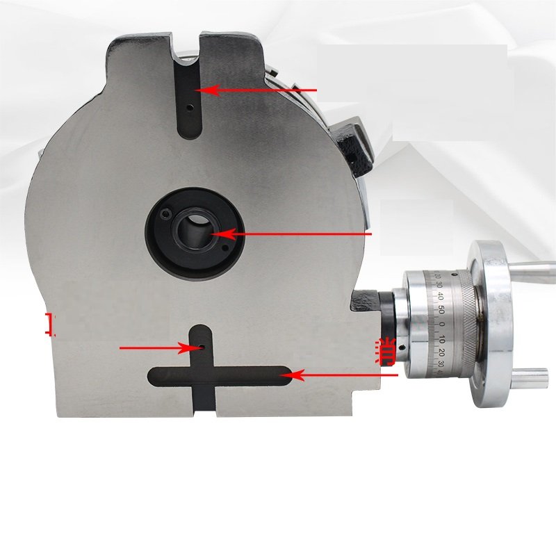 4INCH 110MM CNC Cutting Tool Precision ertical/horizontal double-duty l TSL Rotary Indexing Table