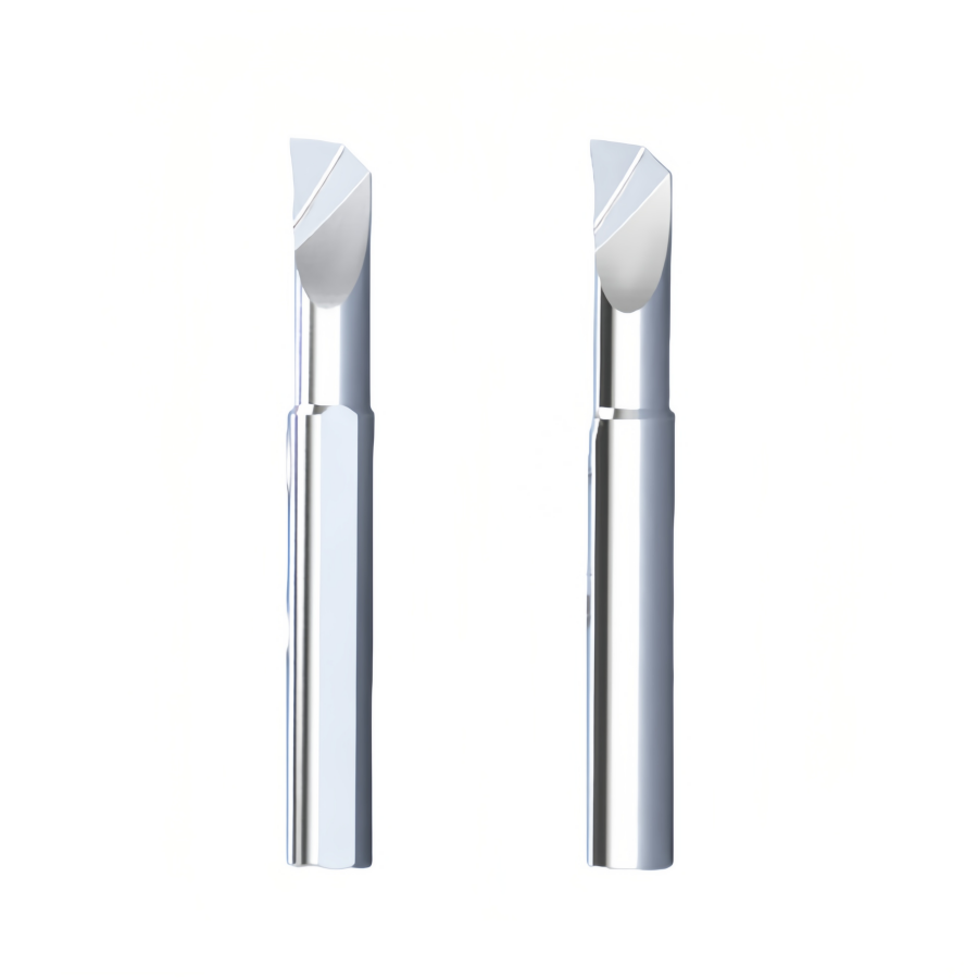 Tungsten Boring Tool MTR 6-10mm Quick Change Uncoated Micro Bore Cutter For Aluminum Copper