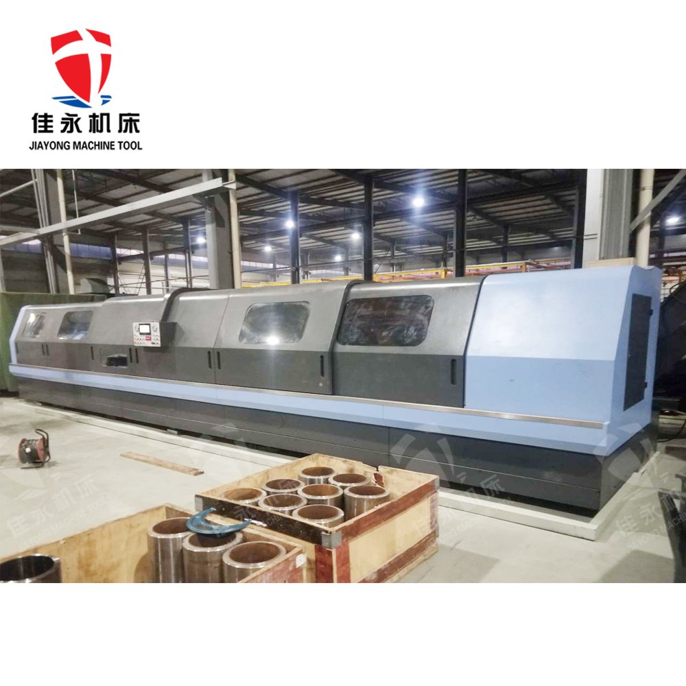 TK16*2M Jiayong Horizontal CNC Deep Hole Drilling and Boring Machine Tool for Medal Processing Hydraulic Cylinders Tube Pipe