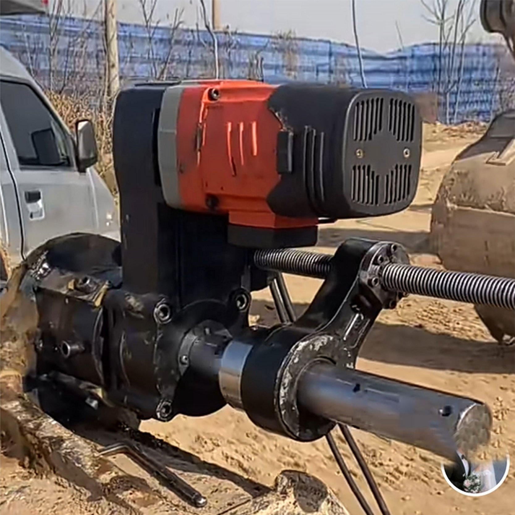 HL-350 New type Automatic Portable 2 In 1 Line Boring and Bore Welding Machine excavator Repair Tools