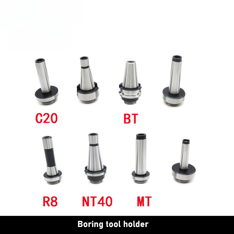 BT30 BT40 NT30 NT40 R8 MT2 MT3 MT4 MT5 C20 F1 Boring tool holder Rough bore High precision tool holder 0.005mm 50/75/100mm