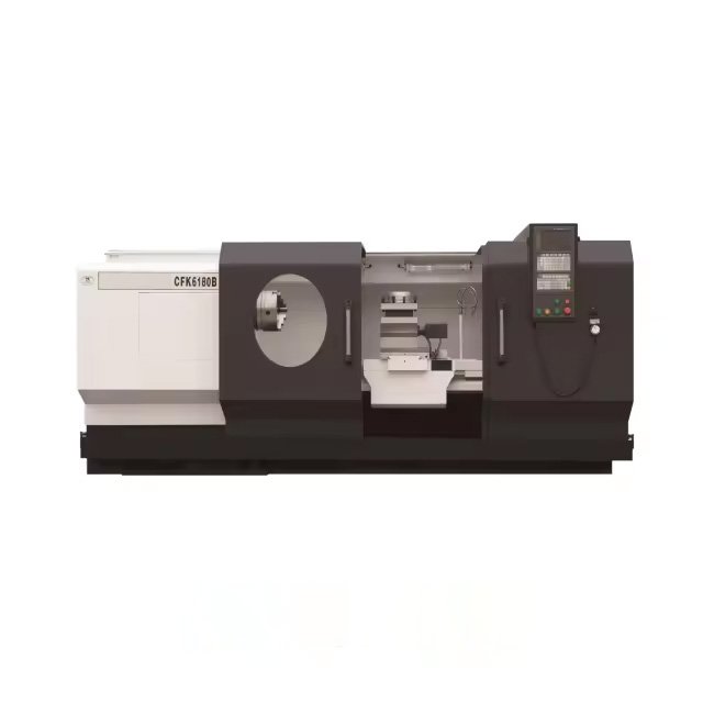 YJMT CFK6163B,CFK6180B Main spindle bore 104mm heavy duty LARGE-TYPE Horizontal Cnc Lathe Machine Fanuc lathe machine for metal
