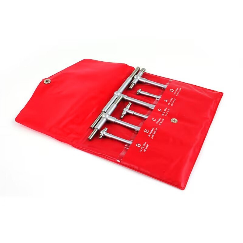 Round shape 8-150mm (5/16 "-6") 5/16"-6" Inner Diameter Measurement Bore Gauge Premium Telescopic gauge