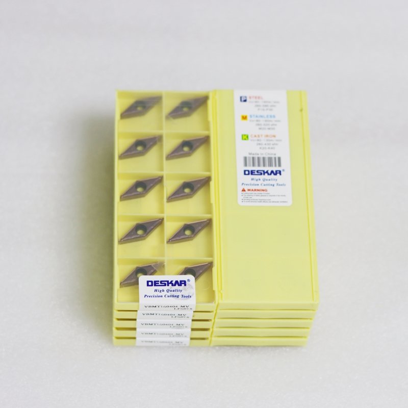 CNC Milling inserts carbide insert VBMT160404 MV LF6018 for DESKAR