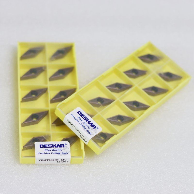 CNC Milling inserts carbide insert VBMT160404 MV LF6018 for DESKAR