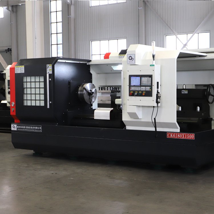 CHINA Heavy duty CNC machine large spindle bore cnc machine lathe CK6180 for sale