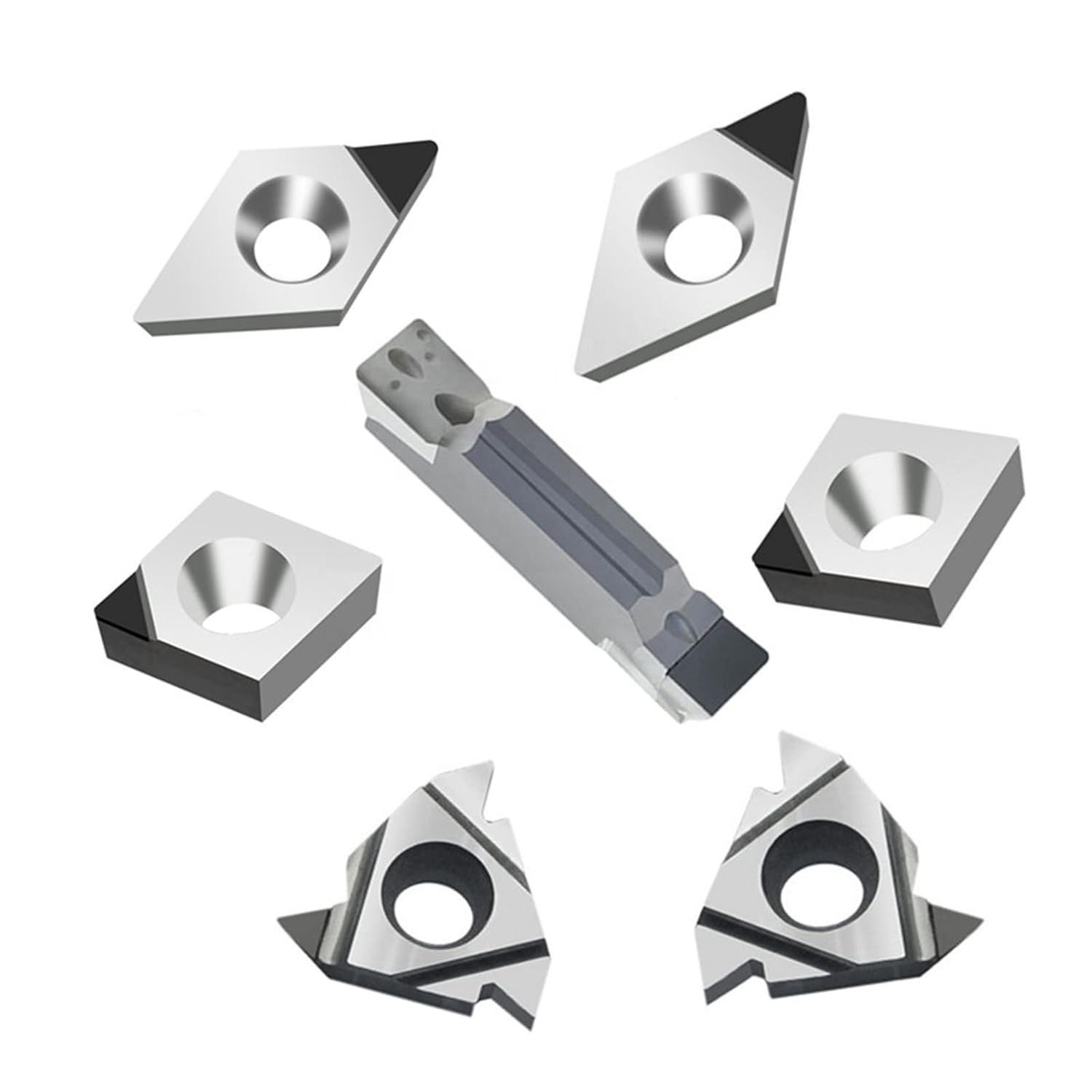 PCD Diamond Blade for Chip Breaking in Copper and Aluminum CNC