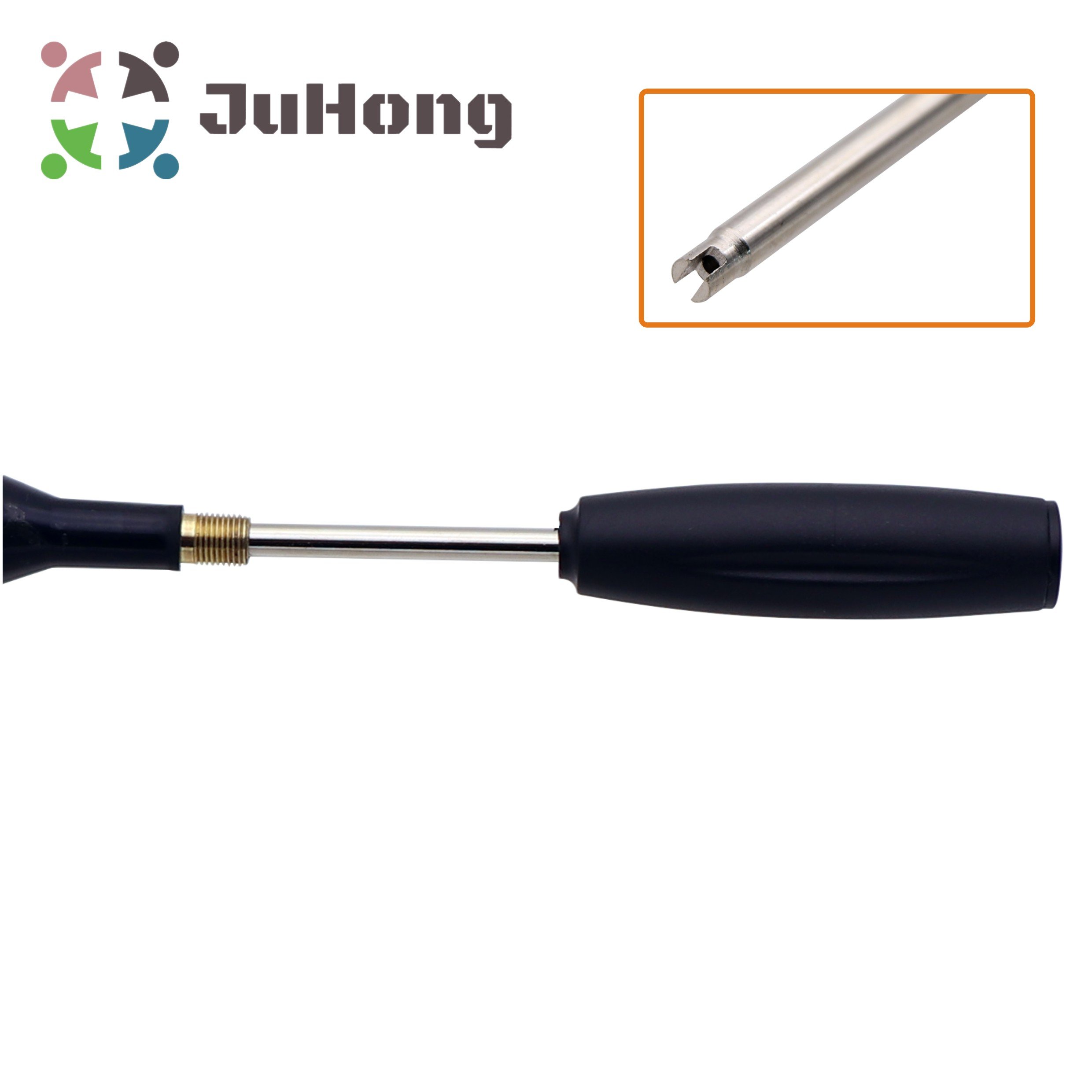 Torque Valve Core Screwdriver Car A/C Valve Core Screwdriver Standard Bore Tire Repair Tool Twist Valve Core Installation