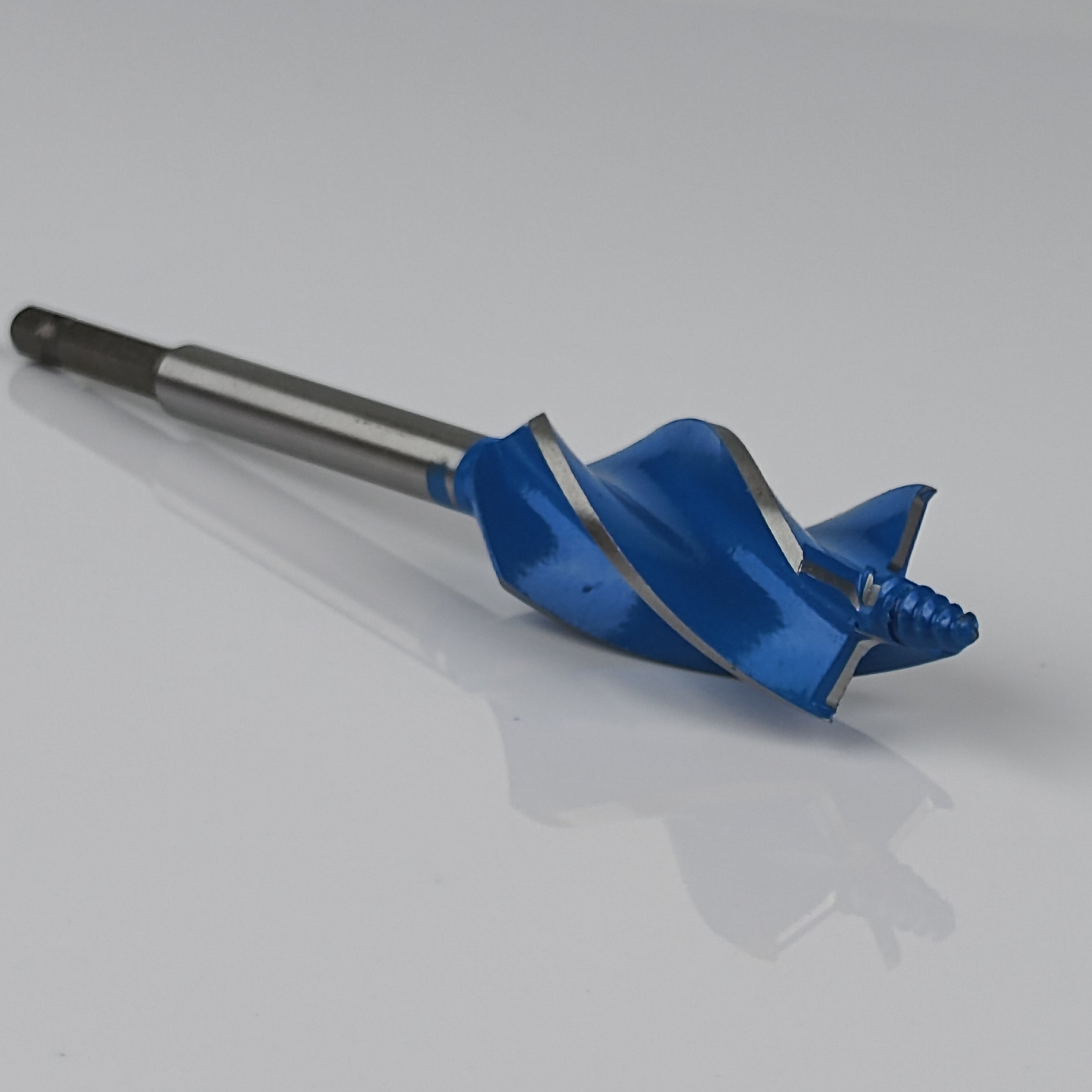 Wood Boring Bits Long 4 Flute Cut Drilling Auger Drill Bit Hole Cutter