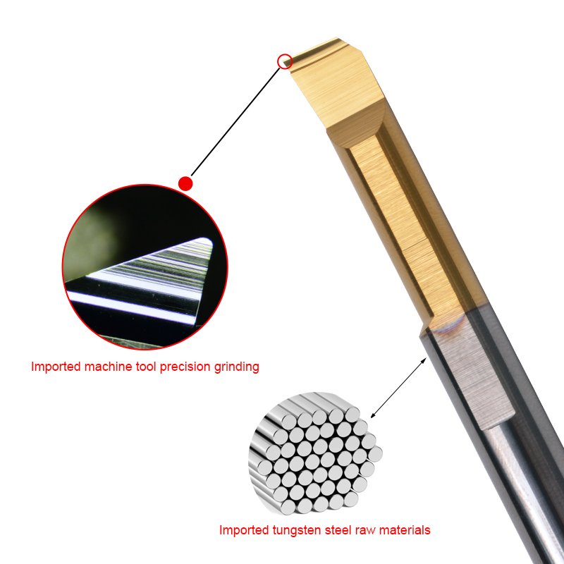 Standard MTR Internal Small Boring Tools CNC Turning Tool Tungsten Carbide Lathe Micro Bore Cutter