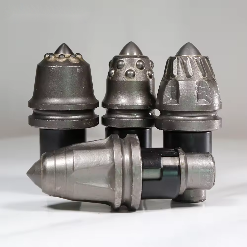 Factory price for Rock auger teeth for btk Bauer B43 B85 B47K22H bit tungsten carbide bullet teeth for piling drilling rig