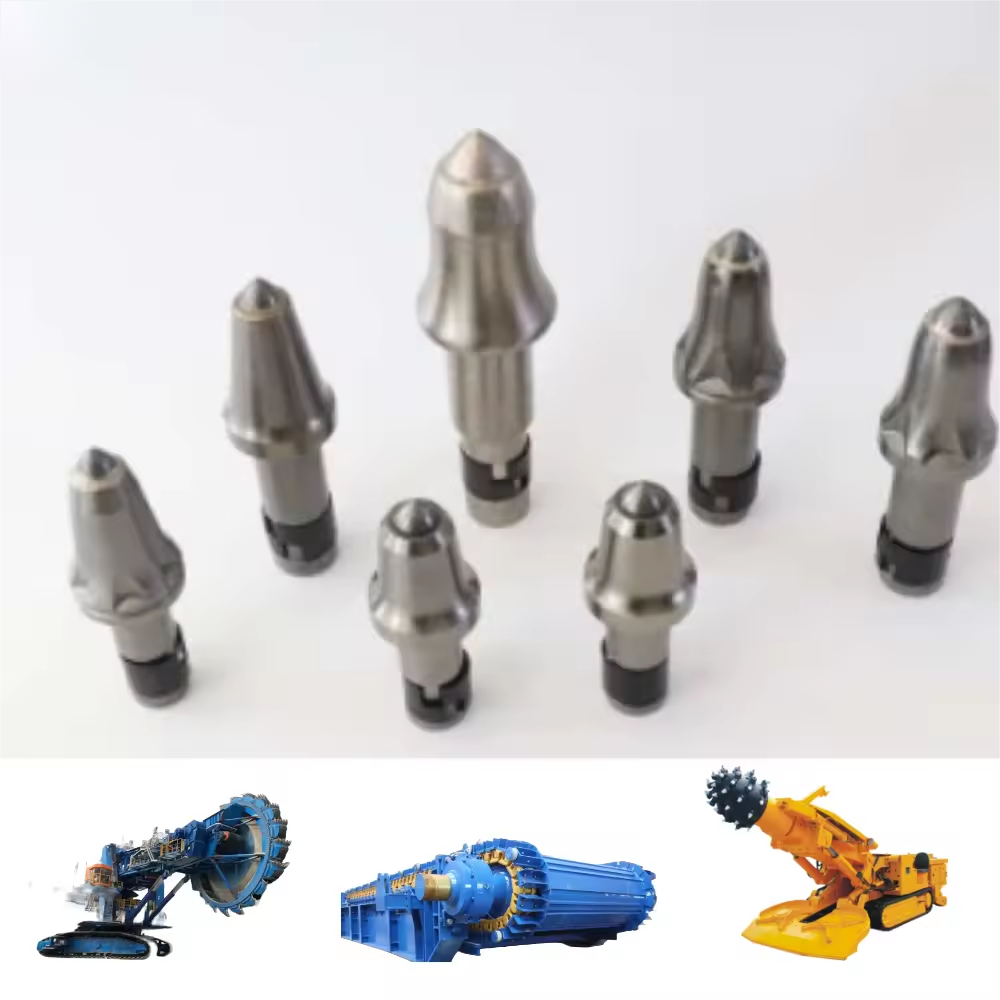 Factory price for Rock auger teeth for btk Bauer B43 B85 B47K22H bit tungsten carbide bullet teeth for piling drilling rig