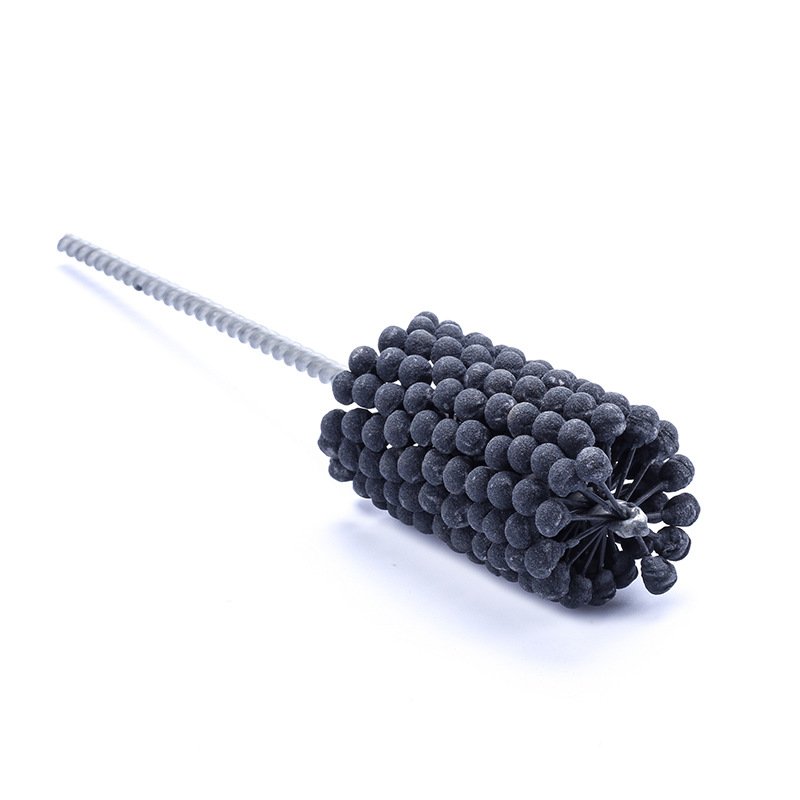 Hot Sale Polishing Deburring Cleaning Cylinder Brush Silicone Carbide Honing Brush Piston Hone Carbide Ball Hone Brush