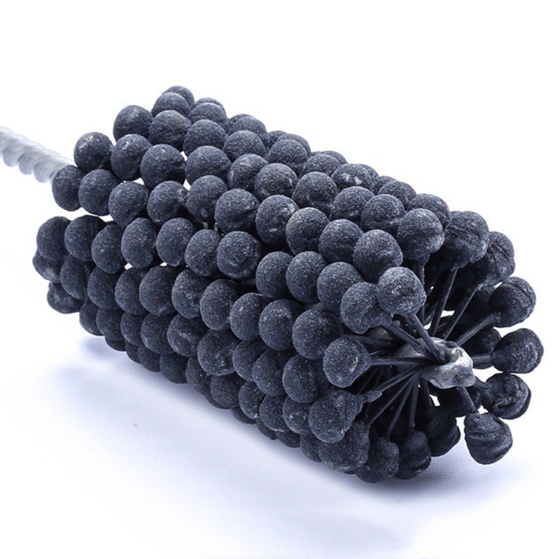 Hot Sale Polishing Deburring Cleaning Cylinder Brush Silicone Carbide Honing Brush Piston Hone Carbide Ball Hone Brush