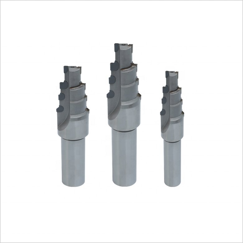 Customized PCD Step chamfer mill cutter Diamond profile drill Router bit engraving Boring reaming cutting tool machine