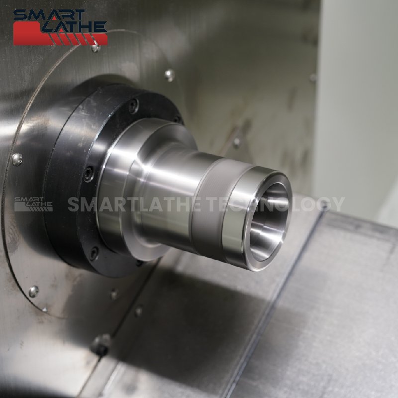 Automatic Power Turret Torno Cnc Slant Bed Cnc Lathe Tool Live Tooling Hollow Splined Bore Cnc Lathe Machine For Metal