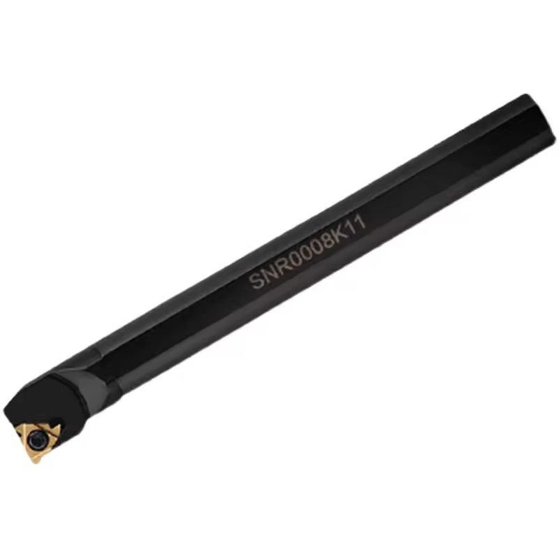 Trapezoidal threaded head, positive and negative inner hole threaded tool bar, with 16NRL insertion SNR SNL 0007 J08