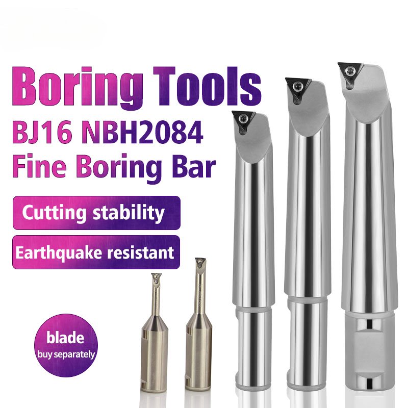 1pcs NBJ16 NBH2084 Adjustable Fine Tuning Bore Head Fine carbide boring bar tool holder High Precision Small Hole Boring Tool