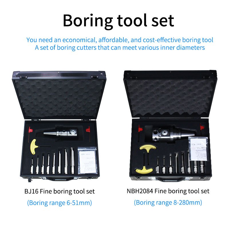 1pcs NBJ16 NBH2084 Adjustable Fine Tuning Bore Head Fine carbide boring bar tool holder High Precision Small Hole Boring Tool