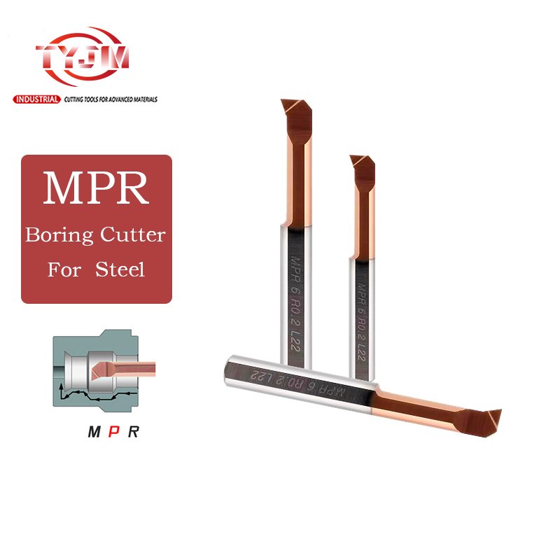 Micro Solid Carbide Boring Cutter MPR Micro Bore Cutters Mpr Tungsten Tools For Steel Turning Tools Internal Boring Cutters