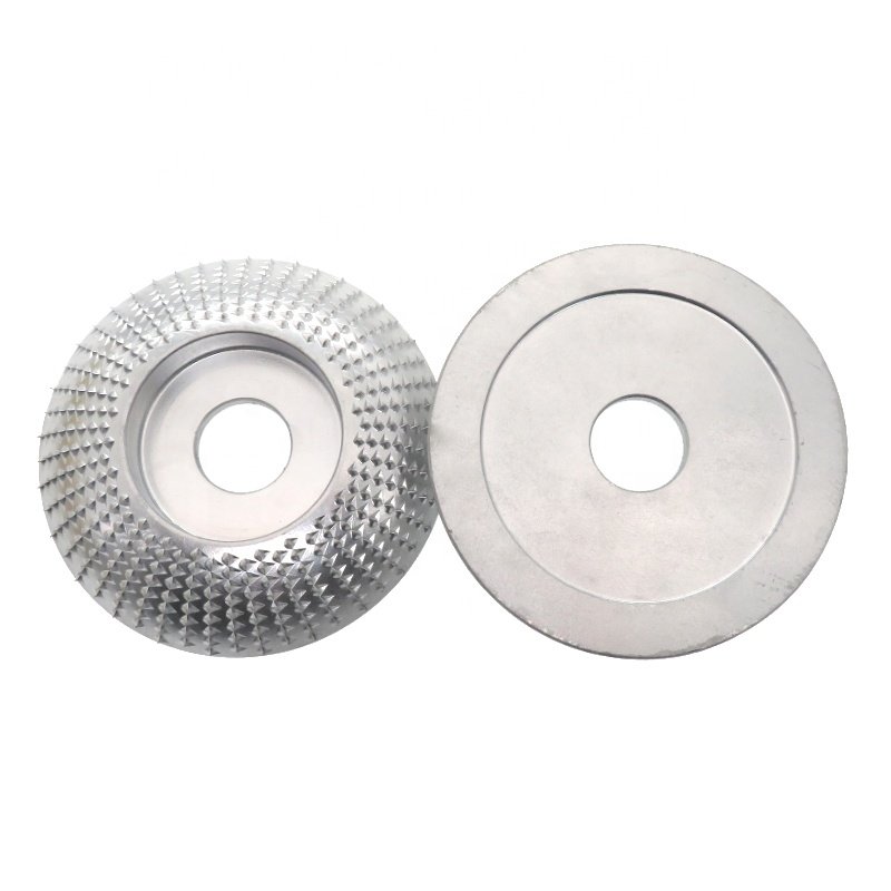Wood Carving Disc 7/8 Inch Bore Wood Tungsten Carbide Grinding Wheel Angle Grinder Tool for Woodworking Sanding Carving Shaping