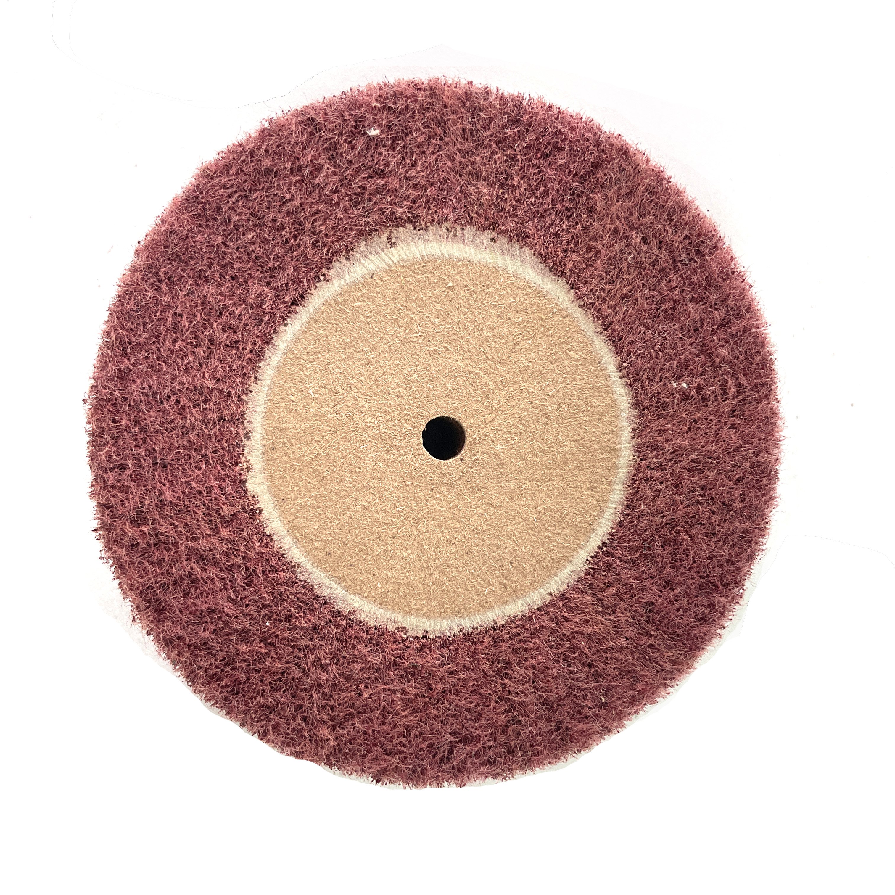 Abrasive Flap Wheel Non Woven Nylon Wire Drawing Fiber Disc Sanding for Metal Stainless Steel Surface Polishing Wheel Customized