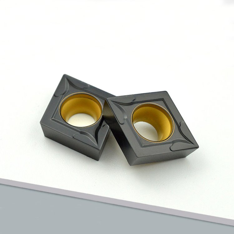 CCMT 120404 CNC Lathe External Cutting Tool Processing Cast Iron CCMT120408 Tungsten Carbide Turning Insert