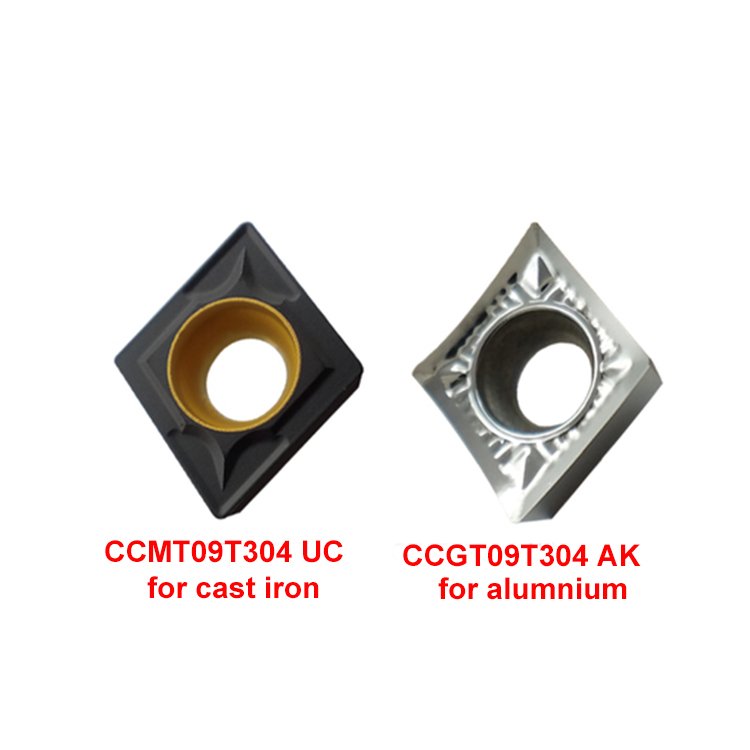 CCMT 120404 CNC Lathe External Cutting Tool Processing Cast Iron CCMT120408 Tungsten Carbide Turning Insert