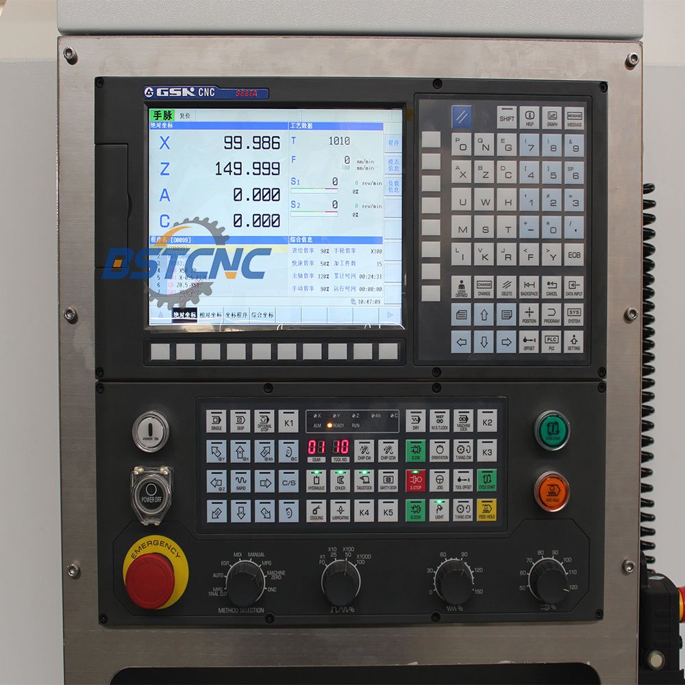 TCK550 CNC Lathe Torno CNC Turning Milling Lathe Slant Bed CNC Turning Center with Y Aixs