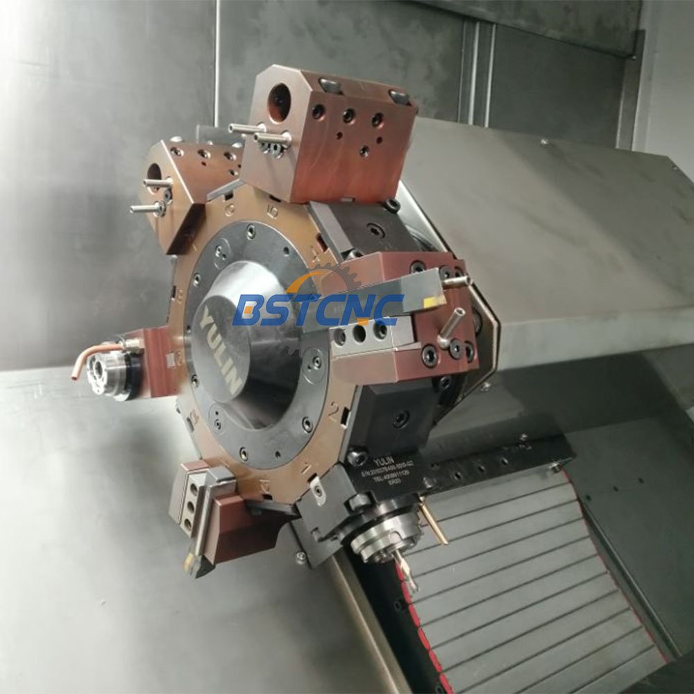 TCK550 CNC Lathe Torno CNC Turning Milling Lathe Slant Bed CNC Turning Center with Y Aixs