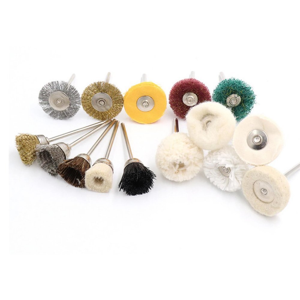 Mini Polishing Grinding Wheel Brush Jade Jewelry Rings Polishing Power Rotary Tools